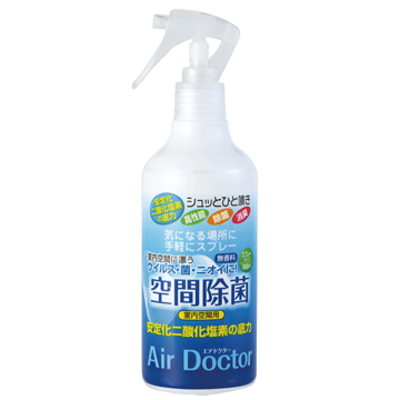 日本紀陽除虫菊 Air Doctor 室內除菌消臭噴劑300ml Pchome 24h購物