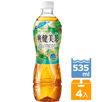爽健美茶535ml 4入 Pchome 24h購物