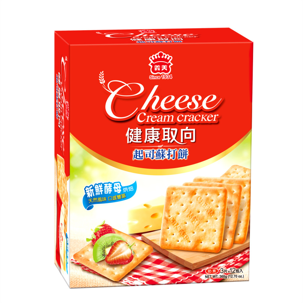 義美健康取向起司蘇打餅360g - PChome 24h購物