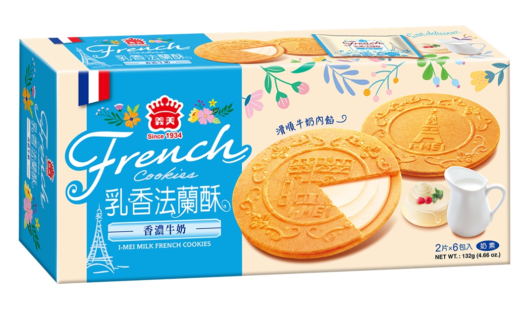 義美新牛奶法蘭酥132g Pchome 24h購物