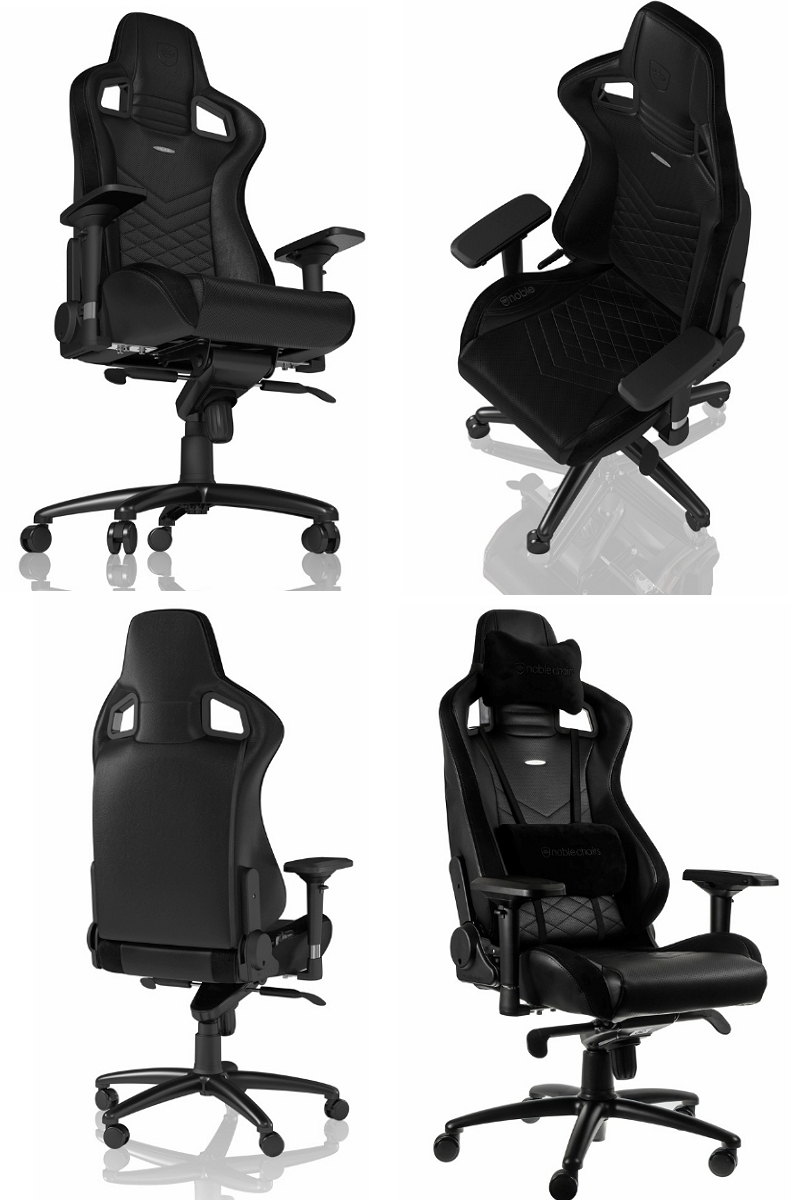 Noblechairs Epic Pu系列電競椅 黑色 Pchome 24h購物