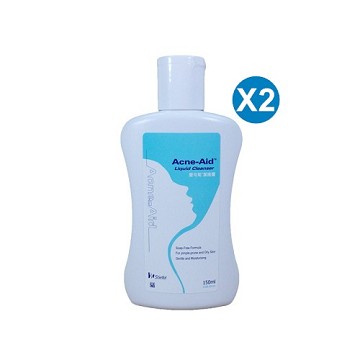 Acne Aid 愛可妮潔面露藍色包裝150ml兩入組 Pchome 24h購物
