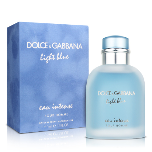dolce gabbana light blue intense women's
