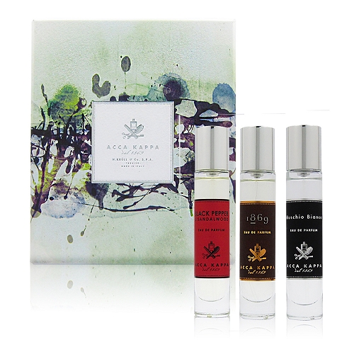 Acca Kappa 東方紅麝 1869 白麝香香水禮盒組3x15ml Pchome 24h購物