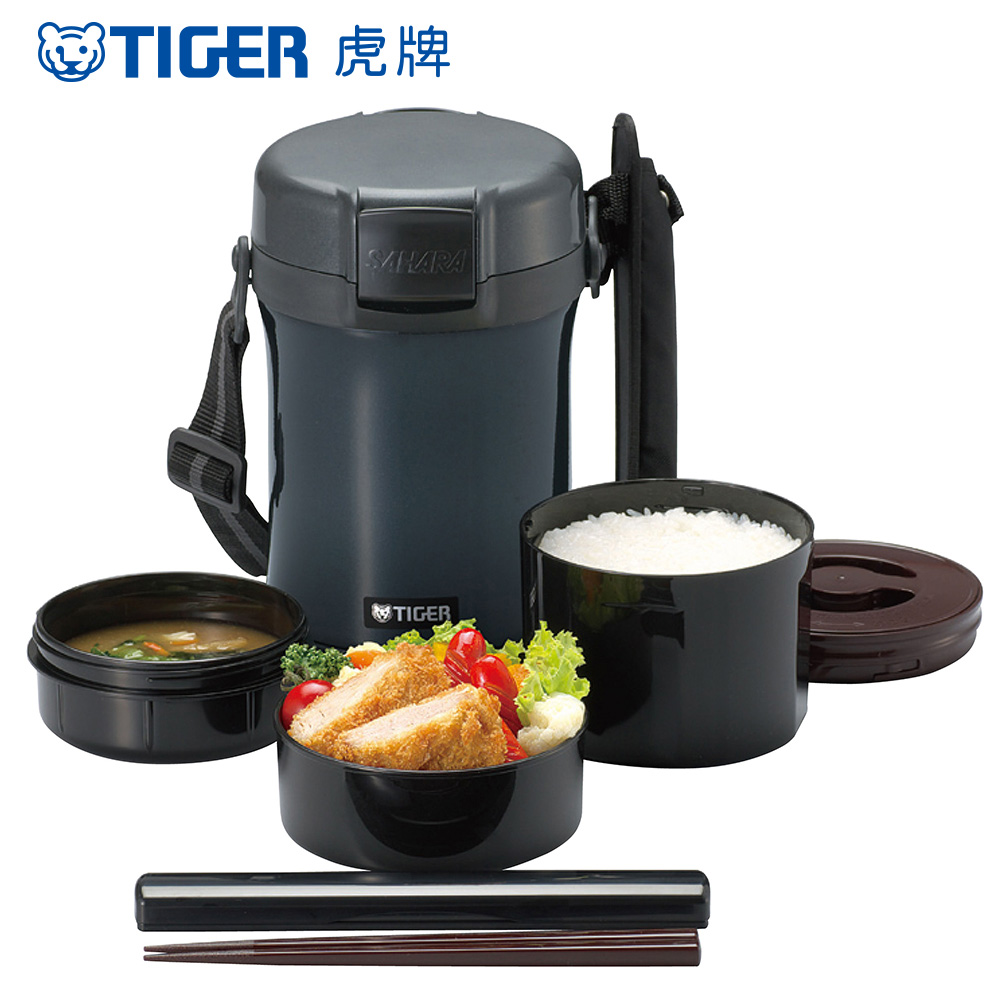 TIGER虎牌不鏽鋼保溫飯盒_3碗飯(LWU-A171) - PChome 24h購物
