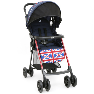 joie aire twin rosy & sea