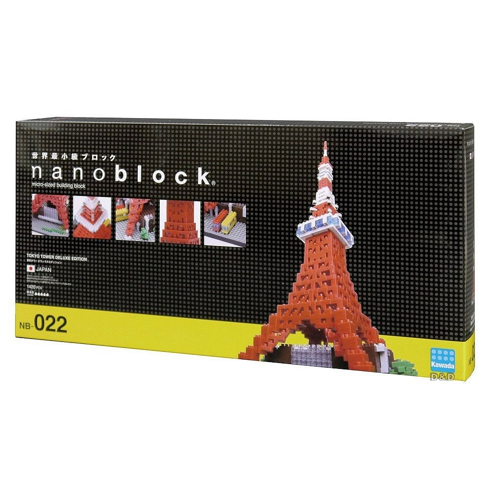 Nano Block 迷你積木》【世界主題建築系列】NB-022 東京鐵塔DX豪華新版- PChome 24h購物