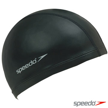 SPEEDO 成人 合成泳帽 Ultra Pace 黑