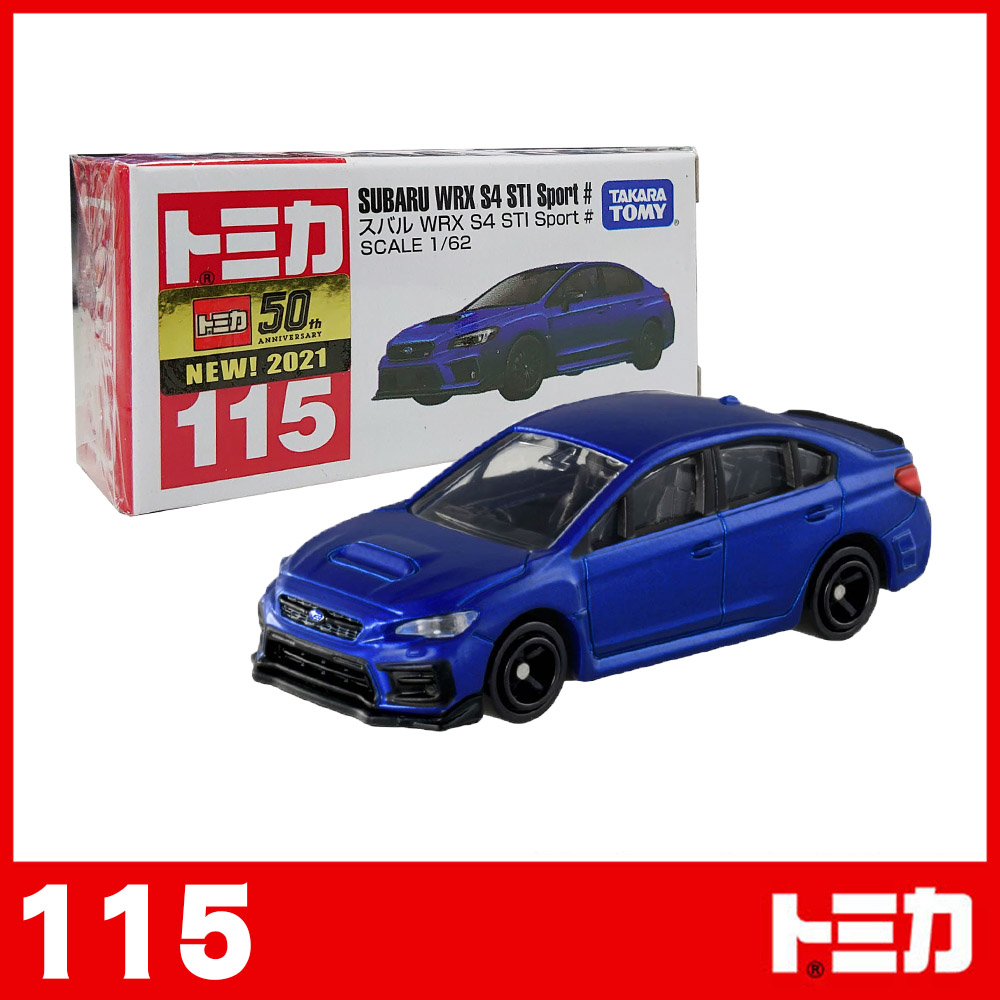 Tomica 多美小汽車subaru Wrx S4 Sti Sport 一般版no 115 Pchome 24h購物
