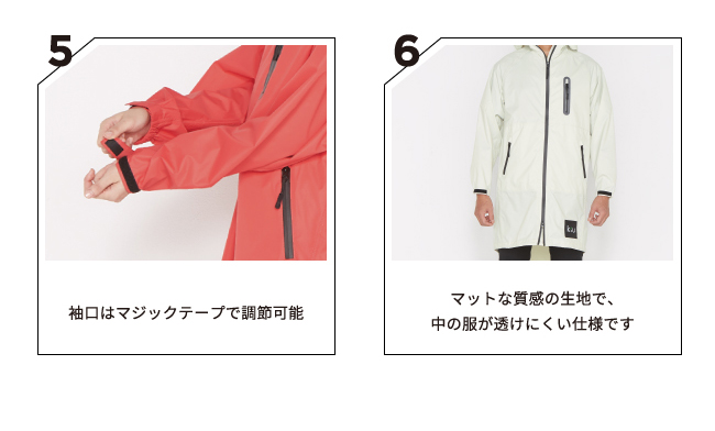日本kiu 8 白色空氣感雨衣 時尚防水風衣附收納袋 男女適用 Pchome 24h購物