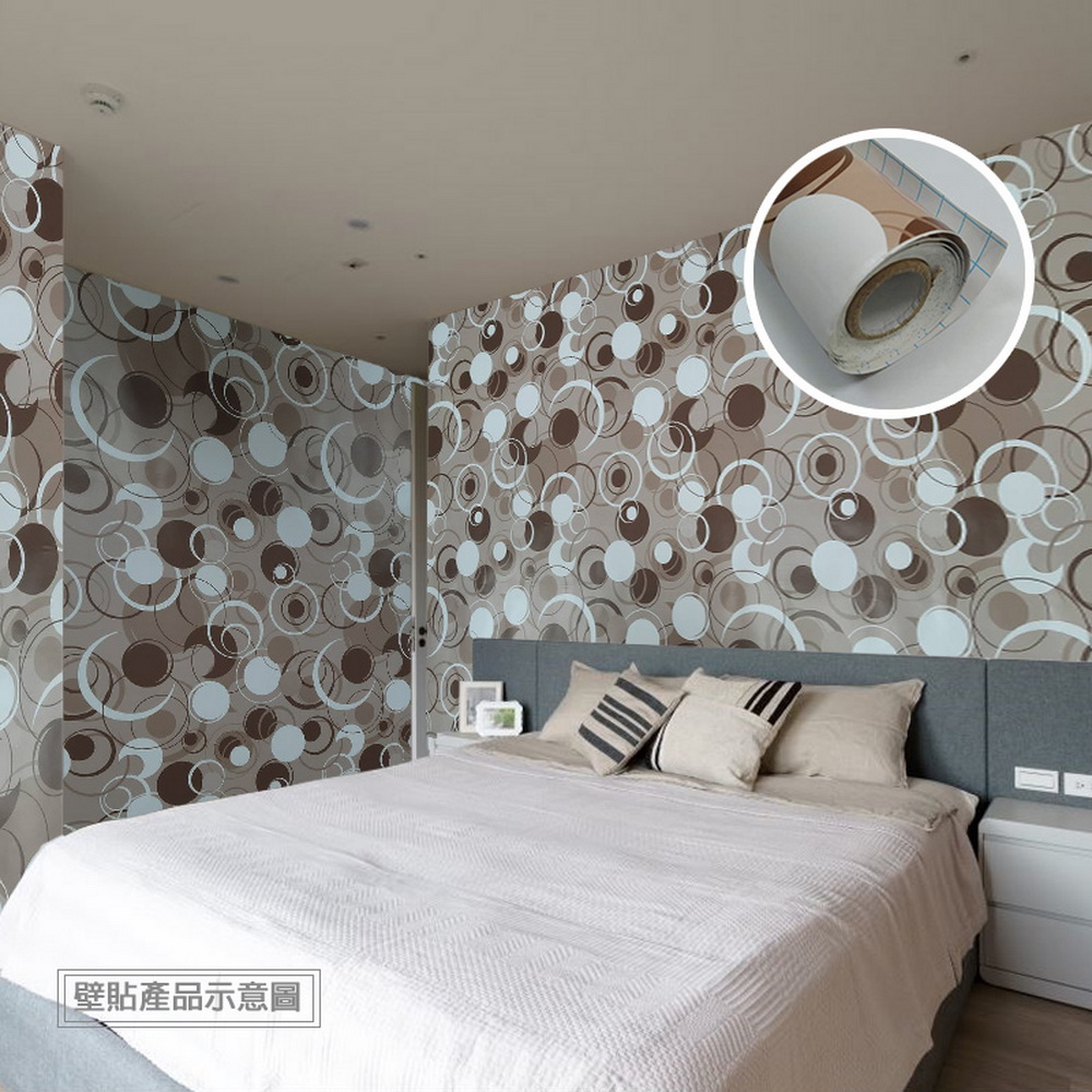 4米花紋自黏壁紙壁貼60 400cm 1入 Pchome 24h購物