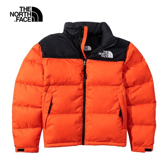 the north face jacket red black