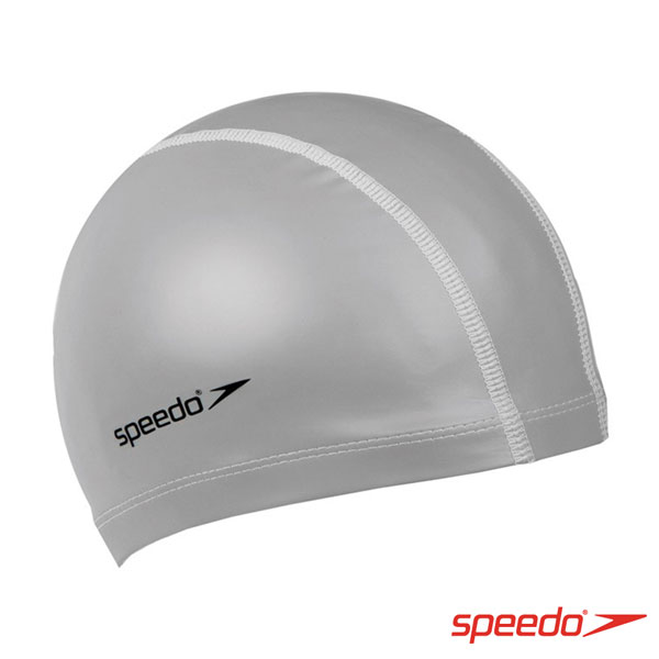 SPEEDO 成人合成泳帽 Pace 銀