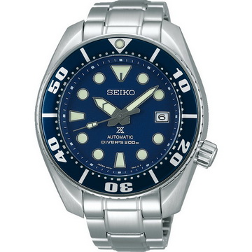 Seiko 精工prospex Diver Scuba 專業潛水機械錶sbdc033j 6r15 00g0a 藍 銀45mm Pchome 24h購物