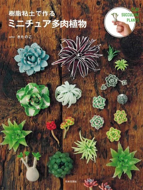 Kitanoko樹脂黏土製作可愛迷你多肉植物手藝作品集 Pchome 24h書店