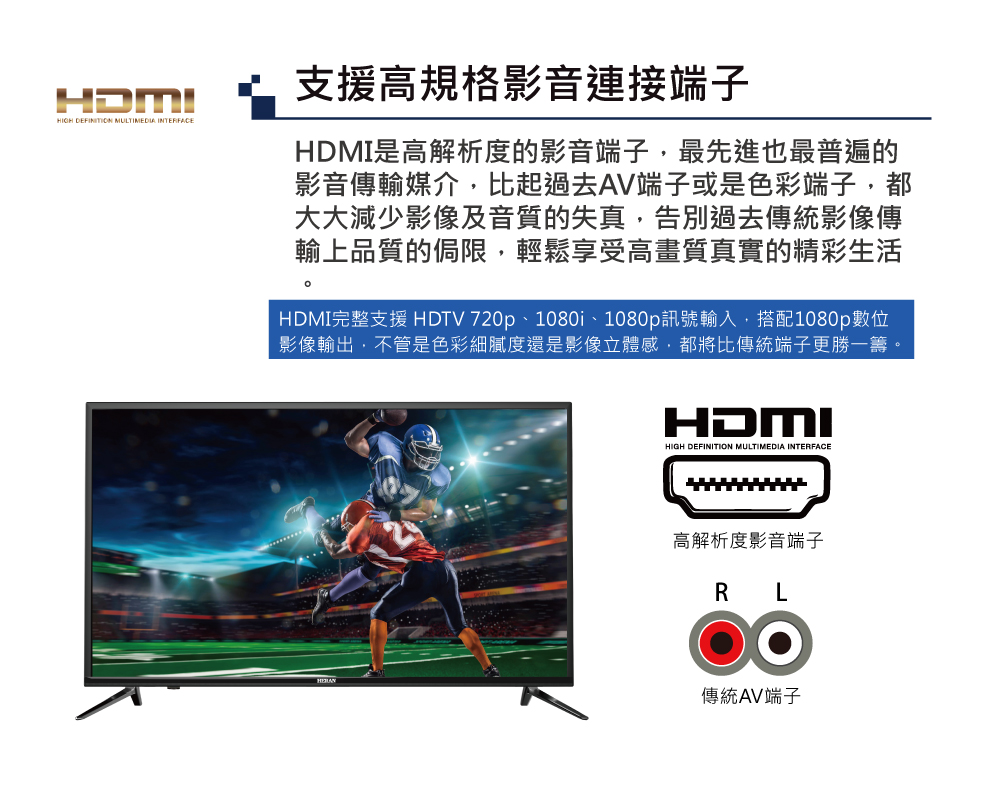 Heran 禾聯 43吋液晶顯示器hf 43va7 Pchome 24h購物