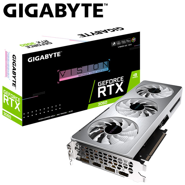 技嘉 GeForce RTX™ 3060 VISION OC 12G (rev. 2.0)+X570S+B560M