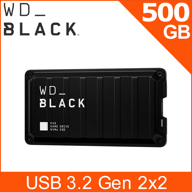 Wd Black P50 500g 外接式固態硬碟ssd Pchome 24h購物