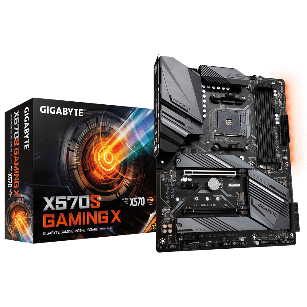 技嘉 X570S GAMING X 支援AMD Ryzen? 5000系列內建4根記憶體插槽主機板