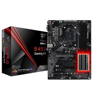 華擎 ASRock B450 Gaming K4 AMD AM4 ATX 主機板