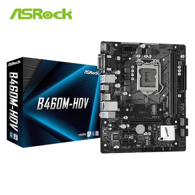 Asrock b460m hdv обзор