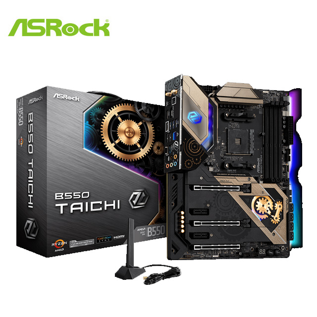 華擎 ASRock B550 TAICHI ?AMD AM4 ATX 主機板