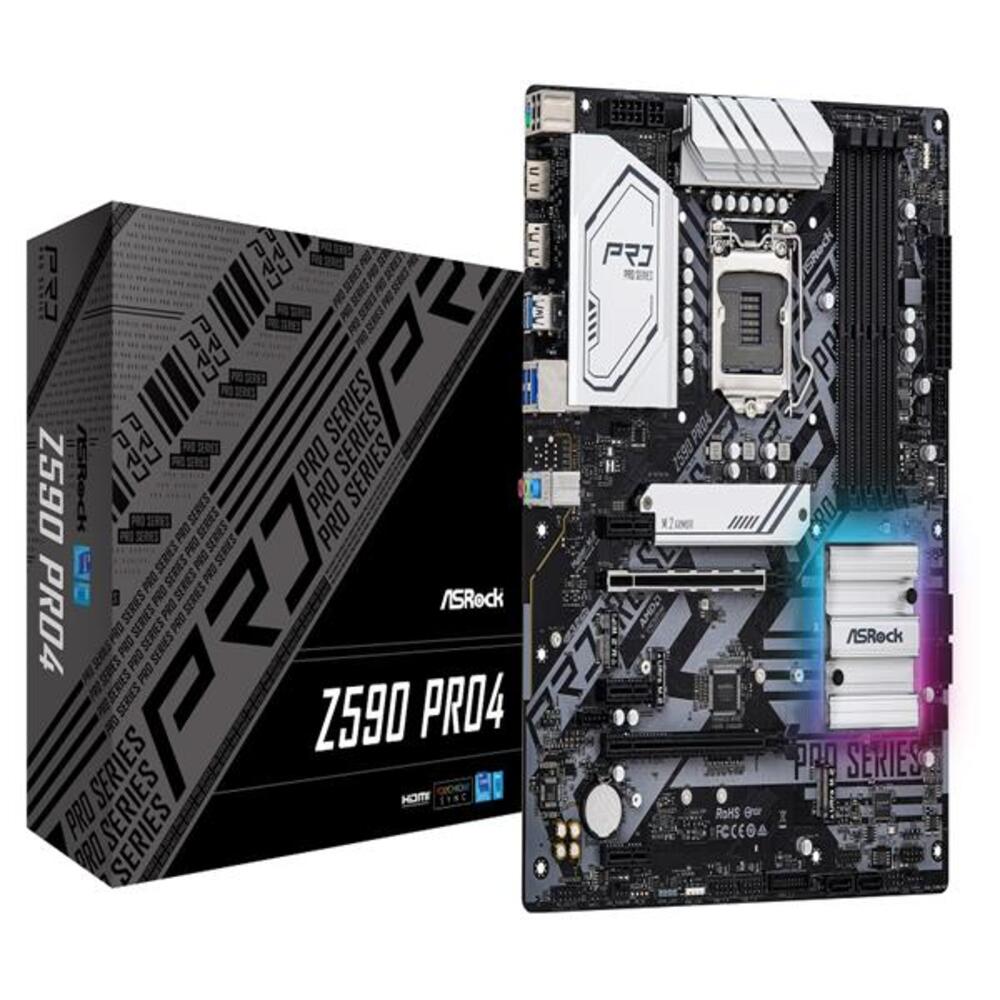 華擎 ASRock Z590 Pro4 MATX 主機板