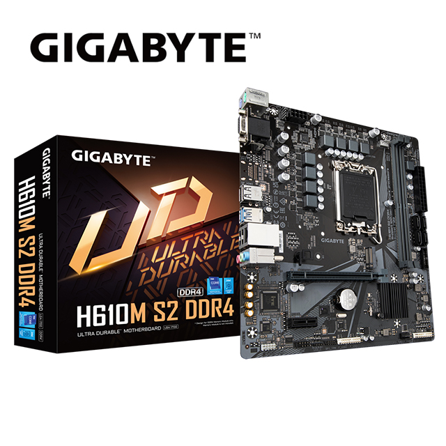 技嘉 H610M S2 DDR4 主機板