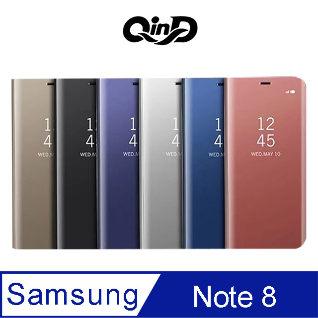 Qind Samsung Galaxy Note 8 透視皮套 Pchome 24h購物