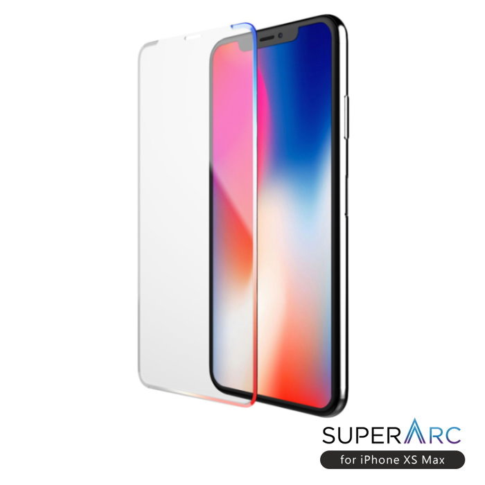 Super Arc Iphone Xs Max 6 5吋 專用2 5d非滿版大導角0 33mm強化玻璃9h高硬度抗沾黏螢幕保護膜 Pchome 24h購物