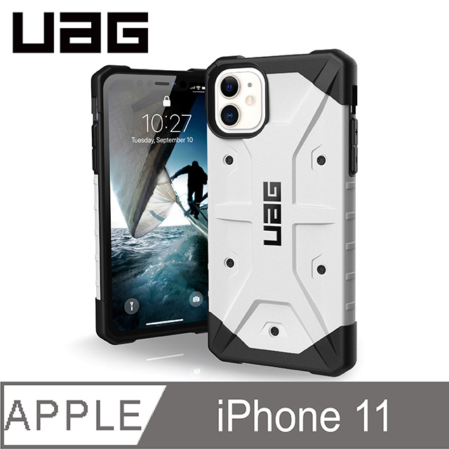 Uag Iphone 11 耐衝擊保護殼 白 Pchome 24h購物