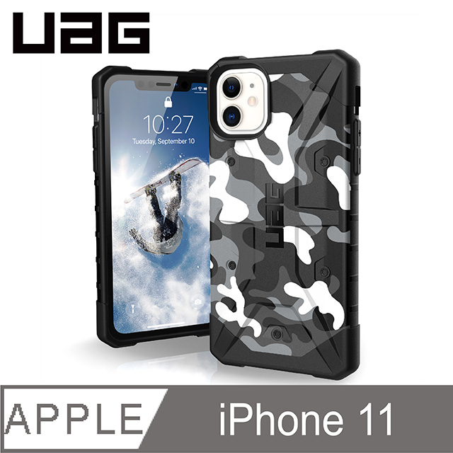 Uag Iphone 11 耐衝擊迷彩保護殼 白 Pchome 24h購物