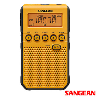 重低音 D.B.B.SANGEAN 二波段 數位式收音機 DT800
